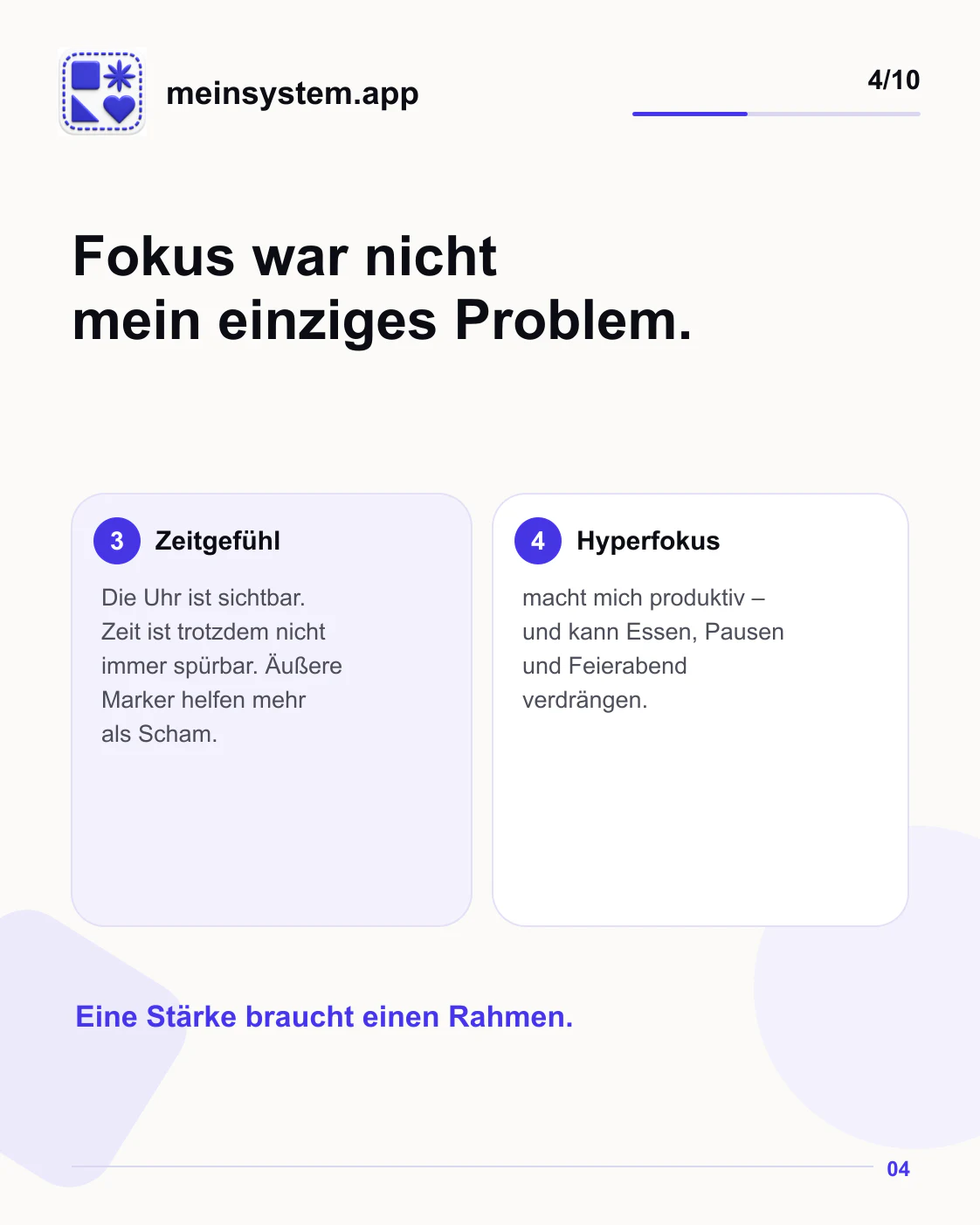 Zeitgefühl und Hyperfokus können produktiv machen und gleichzeitig viel Energie kosten