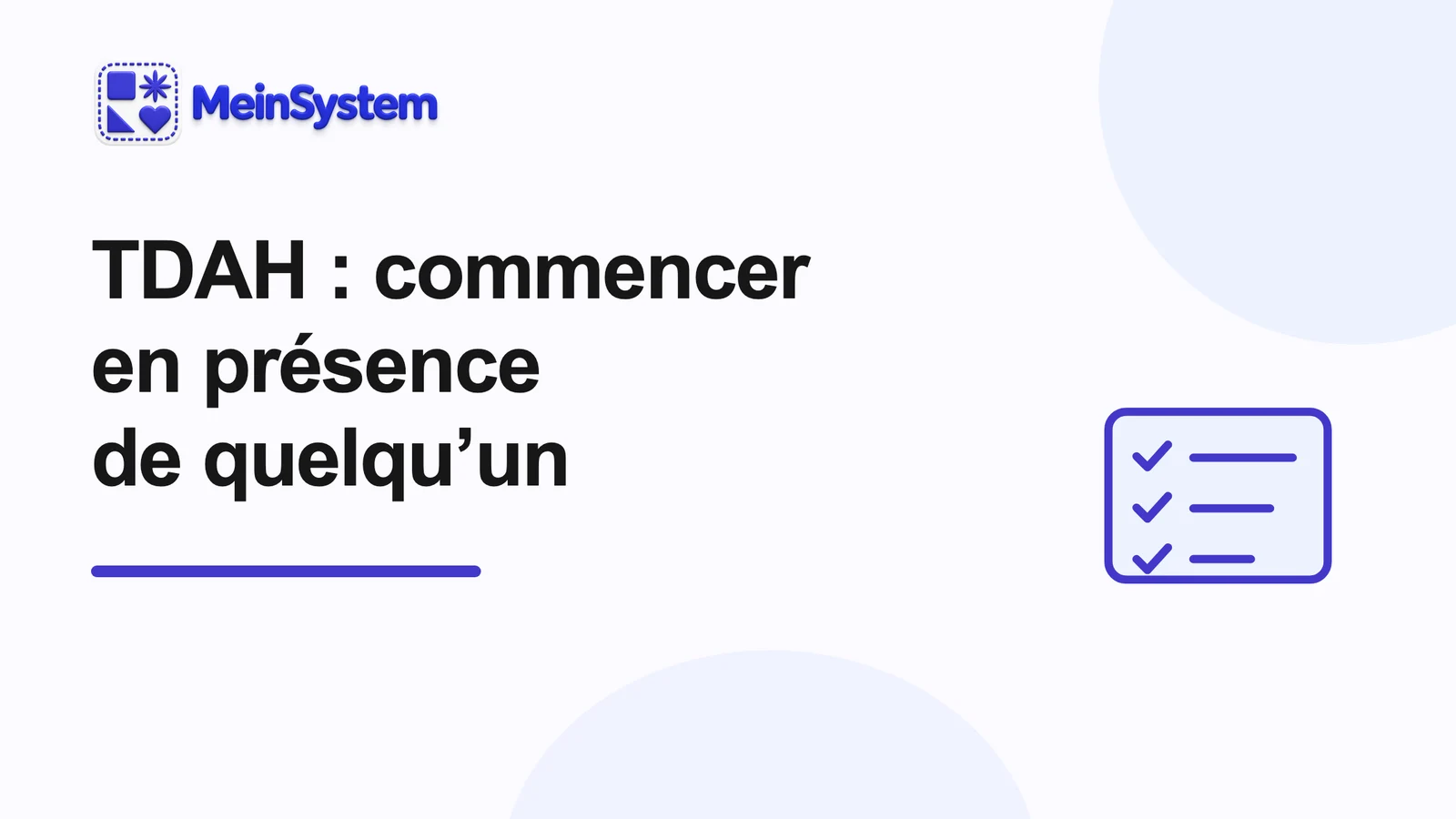 Body doubling avec un TDAH : commencer ensemble sans être surveillé