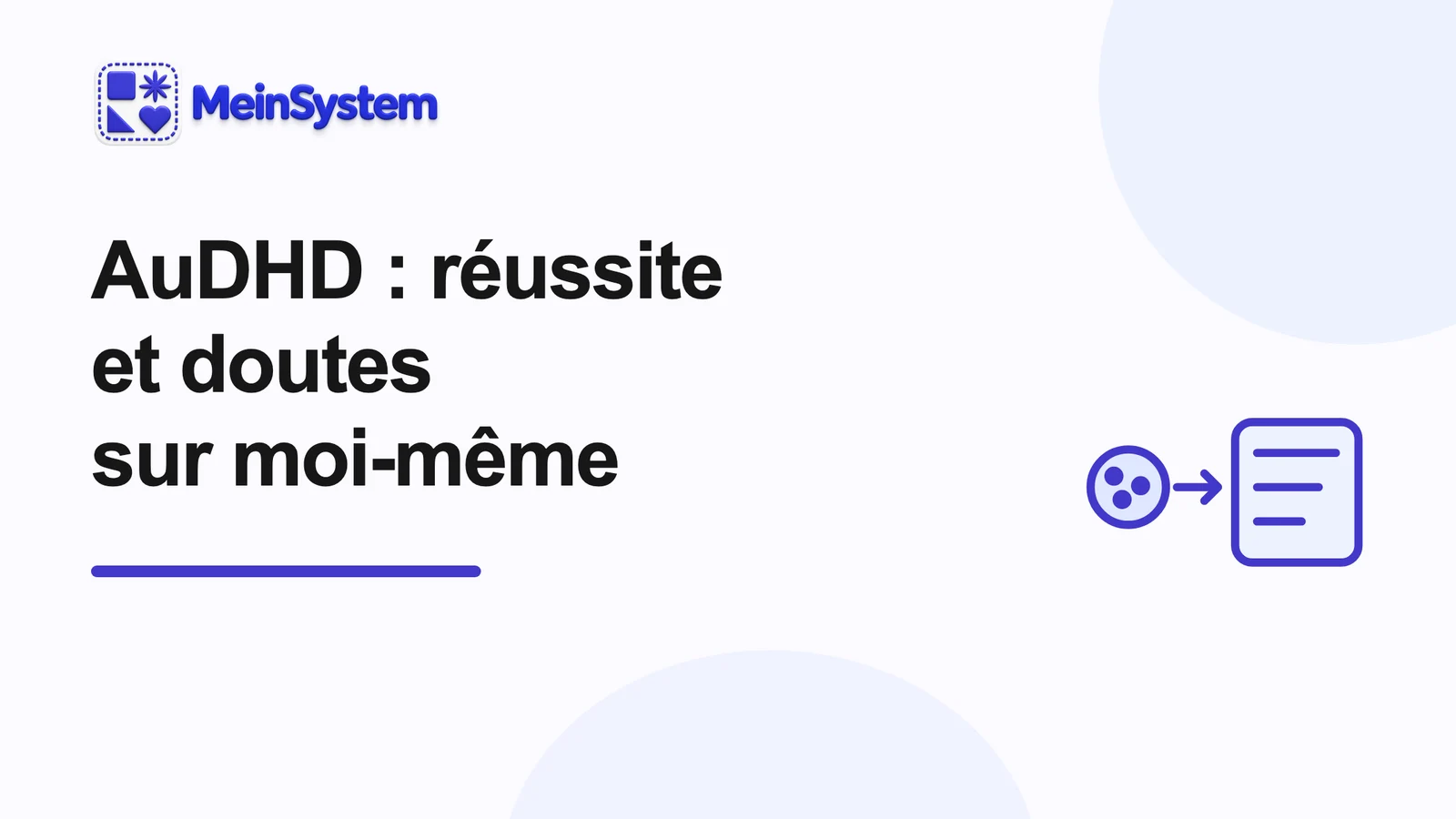 Syndrome de l’imposteur avec un AuDHD : mon premier client, puis les doutes