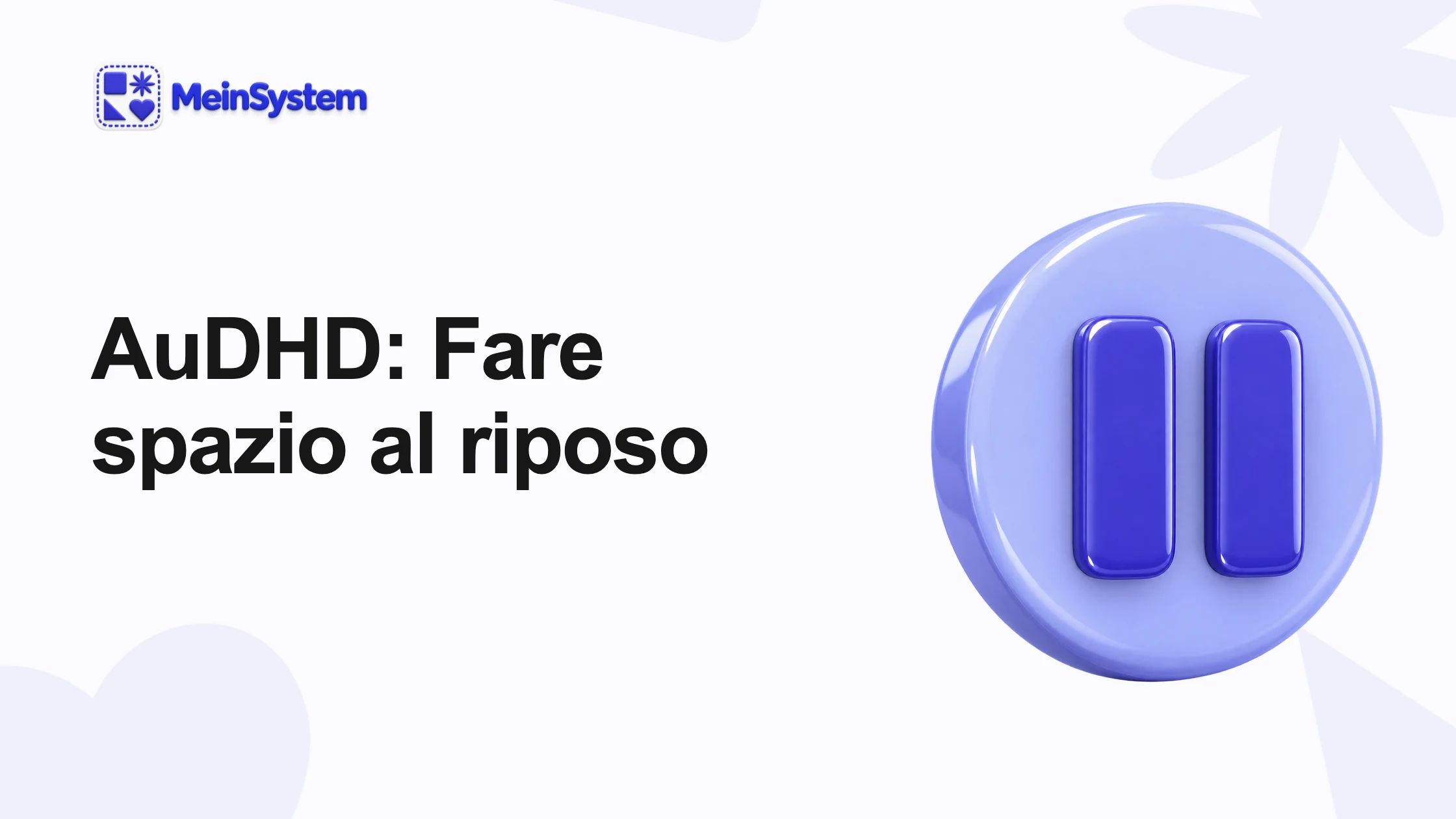 AuDHD: pianificare il recupero prima che il tempo libero si riempia