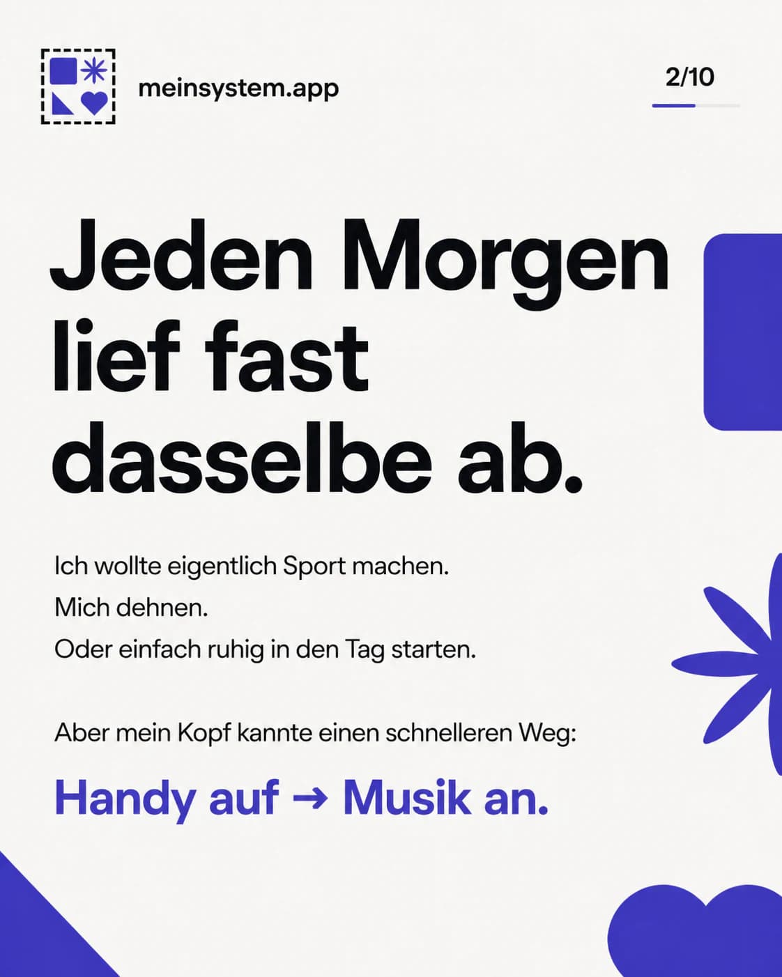 Morgens führte mein ADHS-Autopilot sofort vom Handy zur Musik statt zu Bewegung oder Ruhe