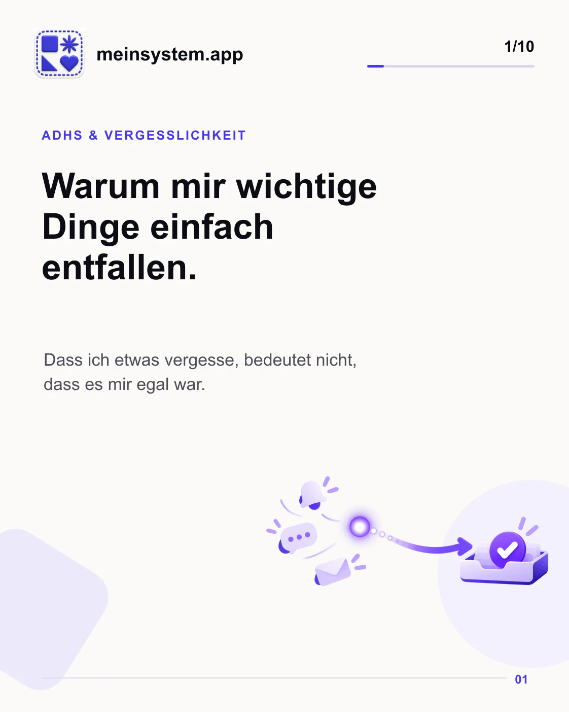 ADHS und Vergesslichkeit: Warum mir wichtige Dinge einfach entfallen