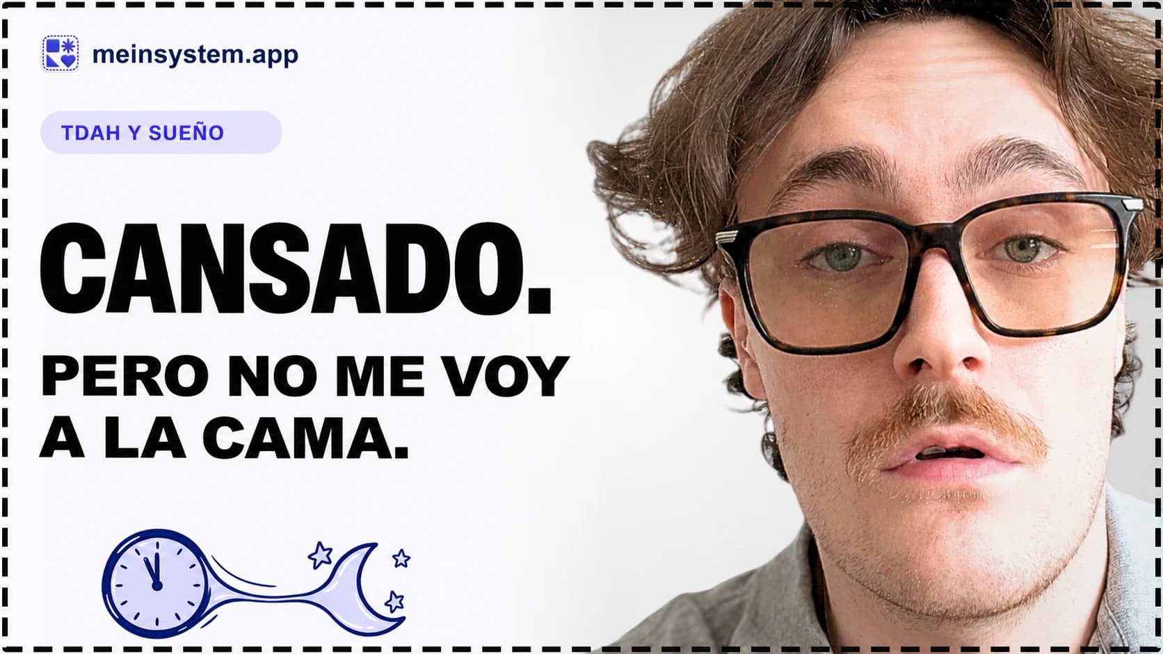 TDAH y sueño: por qué no me voy a la cama aunque estoy cansado