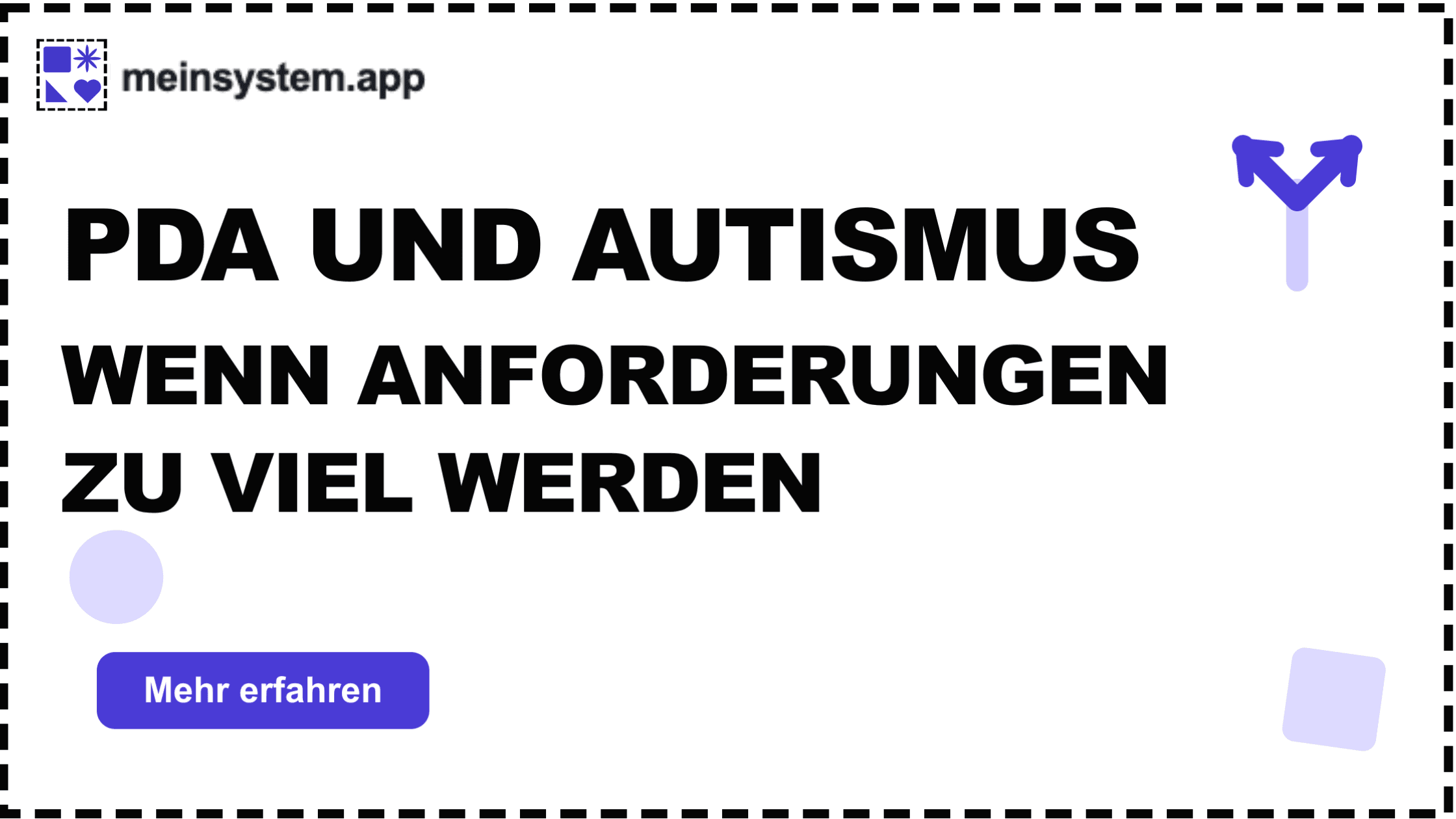 PDA und Autismus. Warum sich Anforderungen für mich wie ein Gefängnis anfühlen