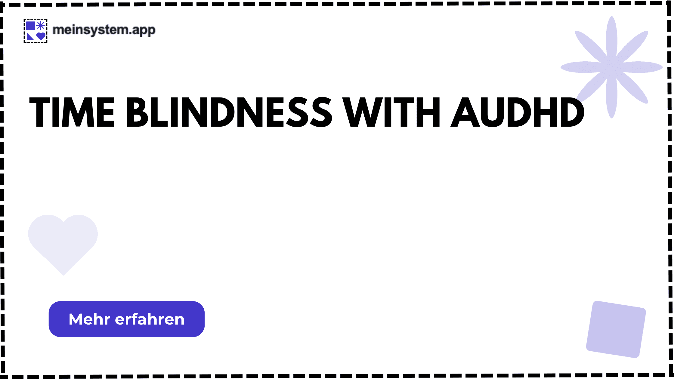 Time blindness with AuDHD: why I miss appointments even when I see them