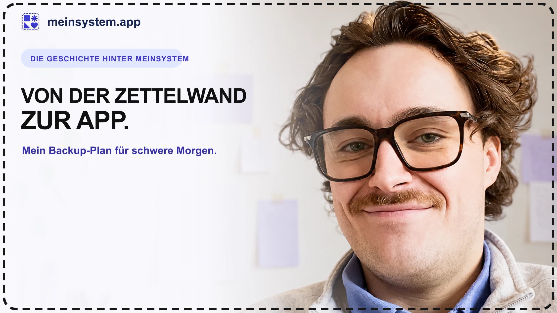 Warum ich meinsystem gebaut habe: Von der Zettelwand zur App